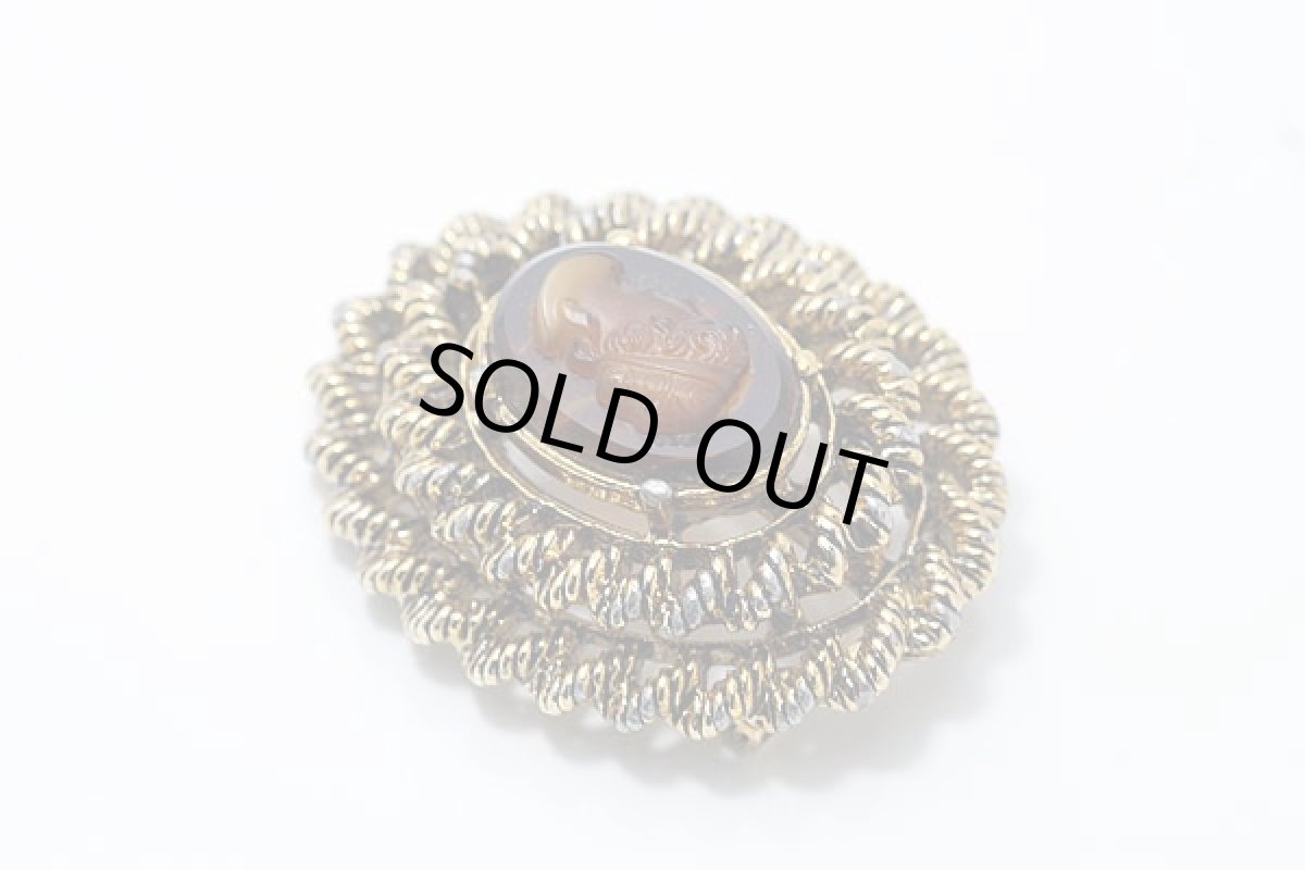 画像5: 〈Gerry's〉1950sゲーリーズ カメオブローチ  (5)