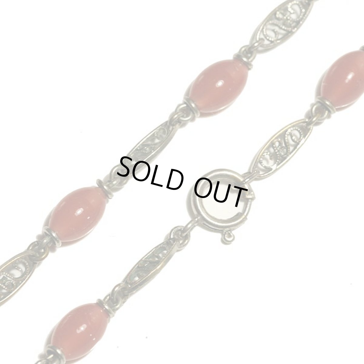 画像8: 〈英国〉ヴィクトリア時代フィリグリー細工とガラスネックレス (8)