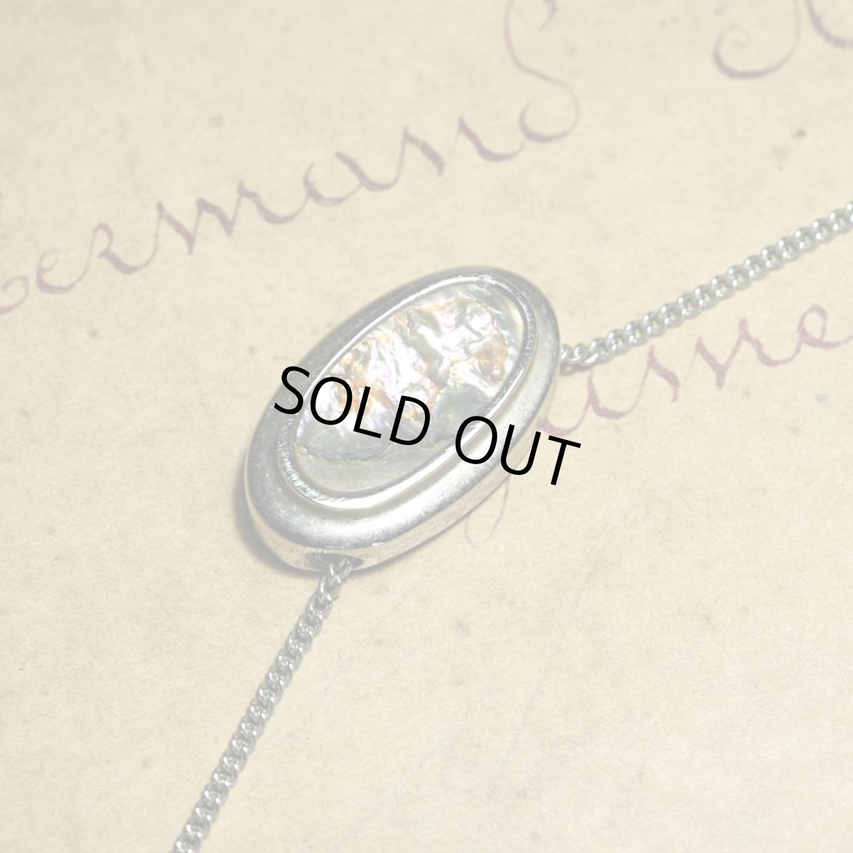 画像4: 〈AVON〉1960-70年代 アバロンシェル エイボン チョーカー ネックレス (4)