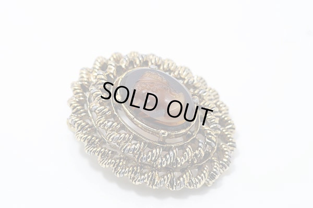 画像3: 〈Gerry's〉1950sゲーリーズ カメオブローチ  (3)