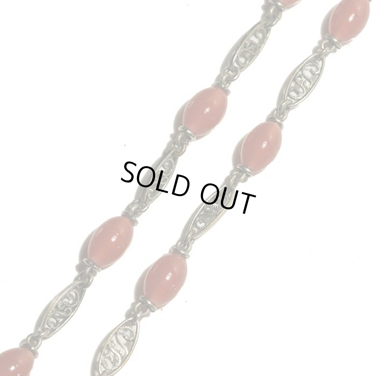 画像6: 〈英国〉ヴィクトリア時代フィリグリー細工とガラスネックレス (6)