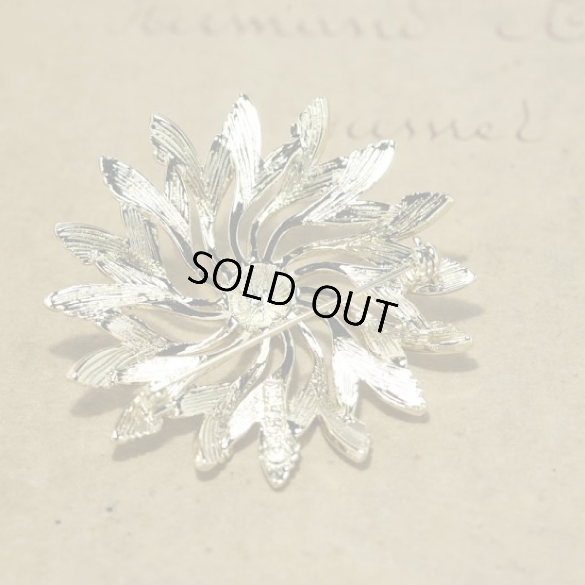 画像7: SARAH COVサラコベントリー 1960-70年代上品で華やかなフラワーブローチ (7)