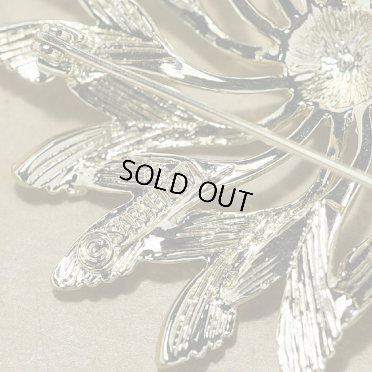 画像8: SARAH COVサラコベントリー 1960-70年代上品で華やかなフラワーブローチ (8)