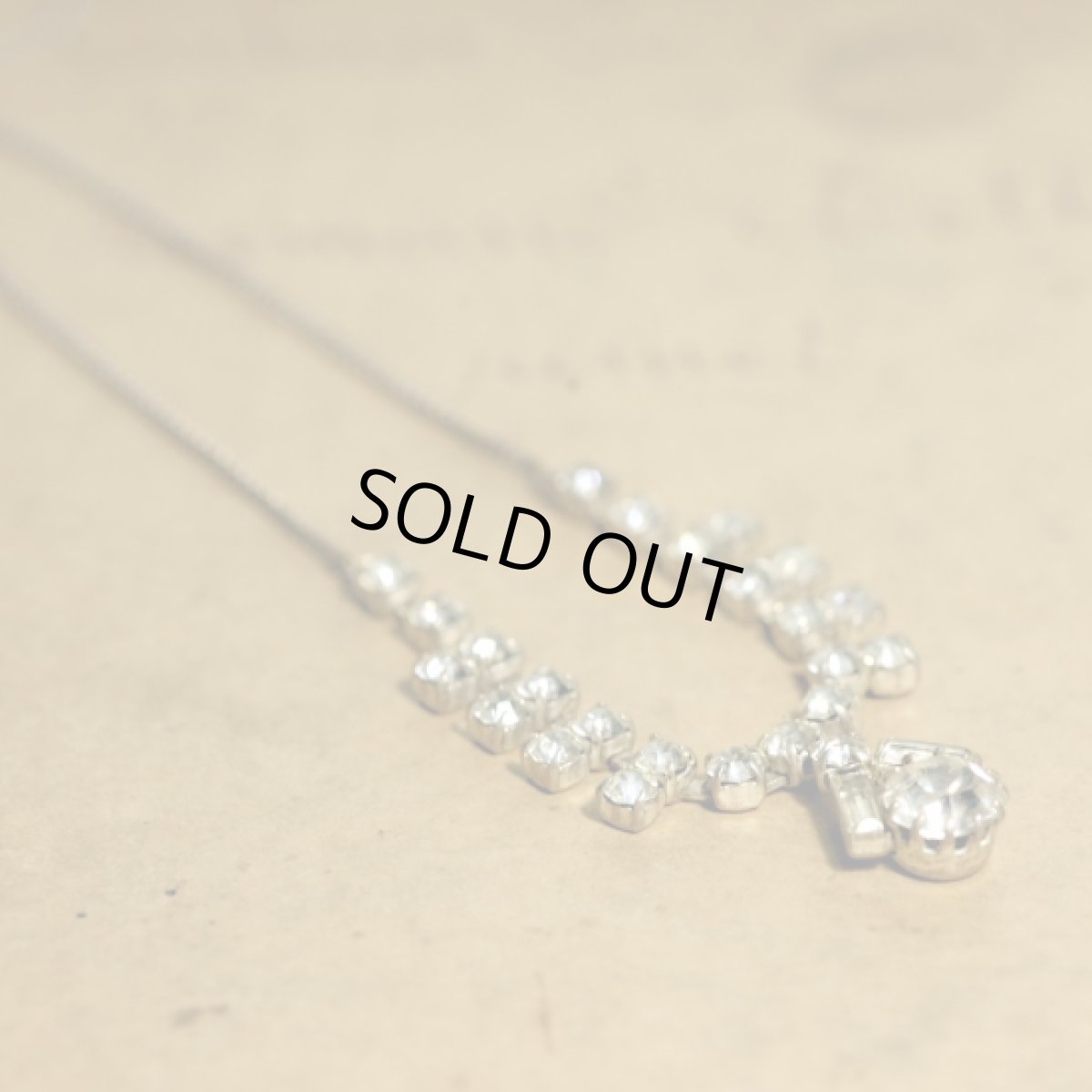 画像6: 〈イギリス〉1950年代 豪華な大粒ラインストーンの上品な輝き ヴィンテージネックレス (6)