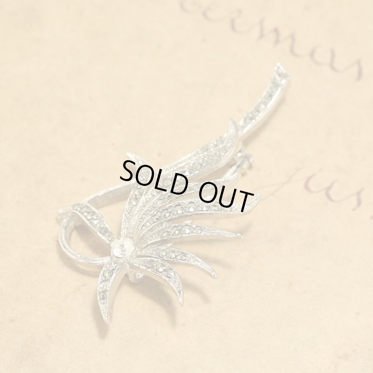 画像4: 〈イギリス〉1950-60年代マーカサイトブローチ  (4)