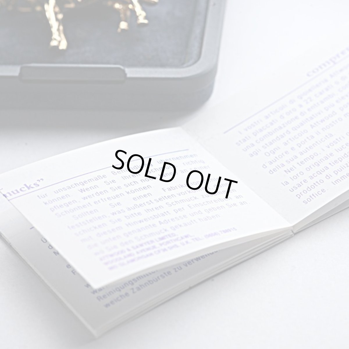 画像16: 〈A&S〉英国1960年代Attwood＆Sawyer乗馬ブローチ22金　A＆Sの専用ケース付き (16)