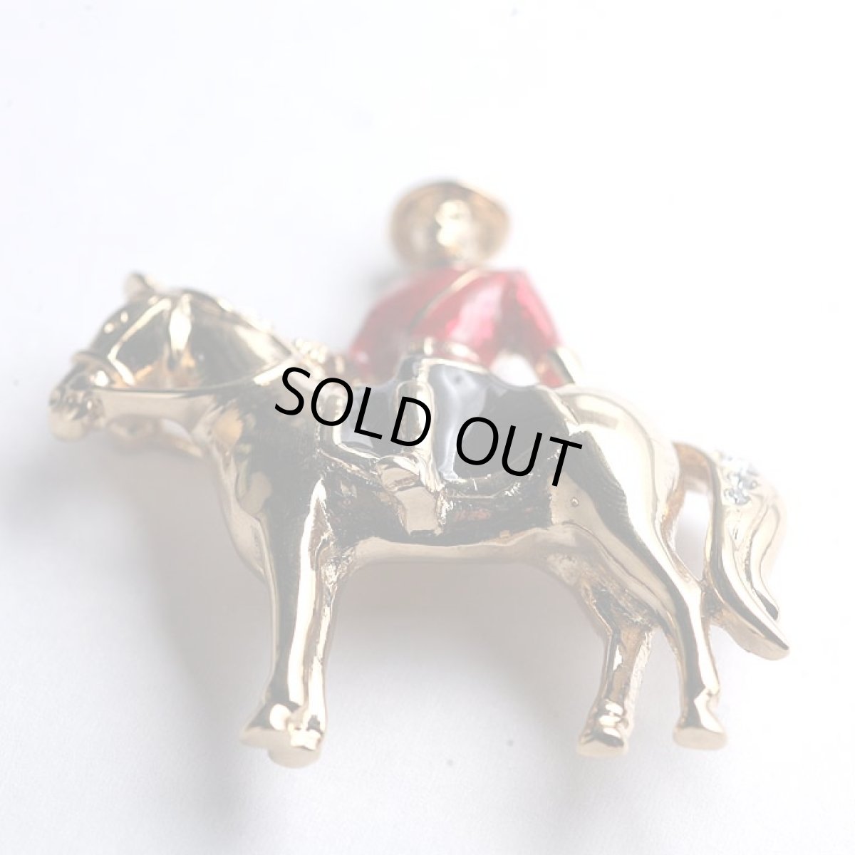 画像12: 〈A&S〉英国1960年代Attwood＆Sawyer乗馬ブローチ22金　A＆Sの専用ケース付き (12)