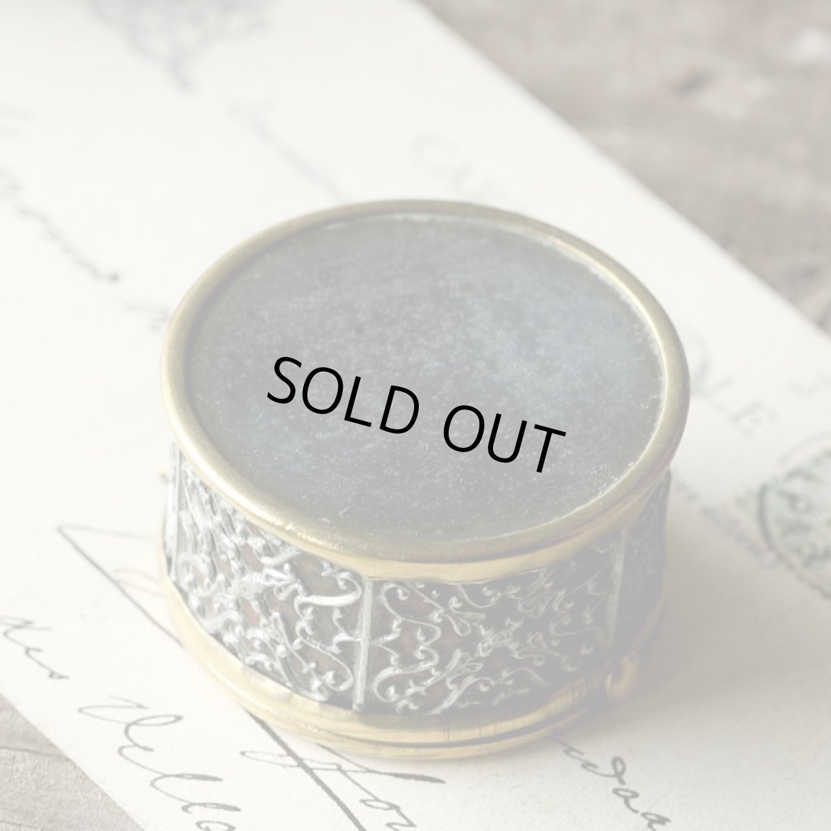 画像9: 〈イギリス〉1900年代フィリグリー細工の美しい小物入れ (9)