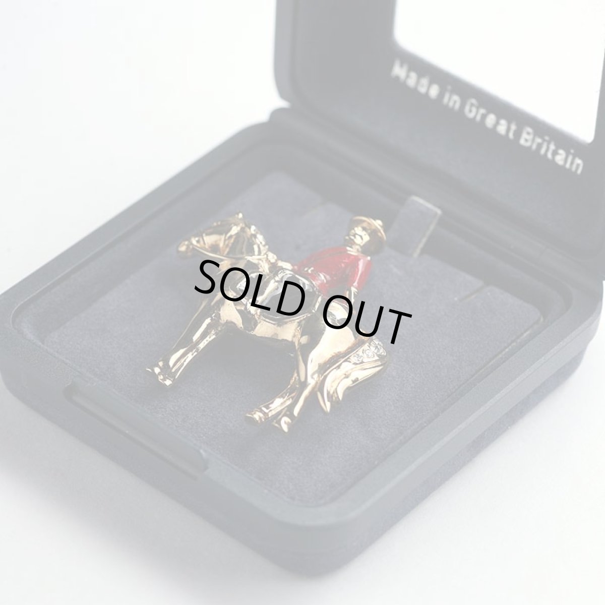 画像3: 〈A&S〉英国1960年代Attwood＆Sawyer乗馬ブローチ22金　A＆Sの専用ケース付き (3)