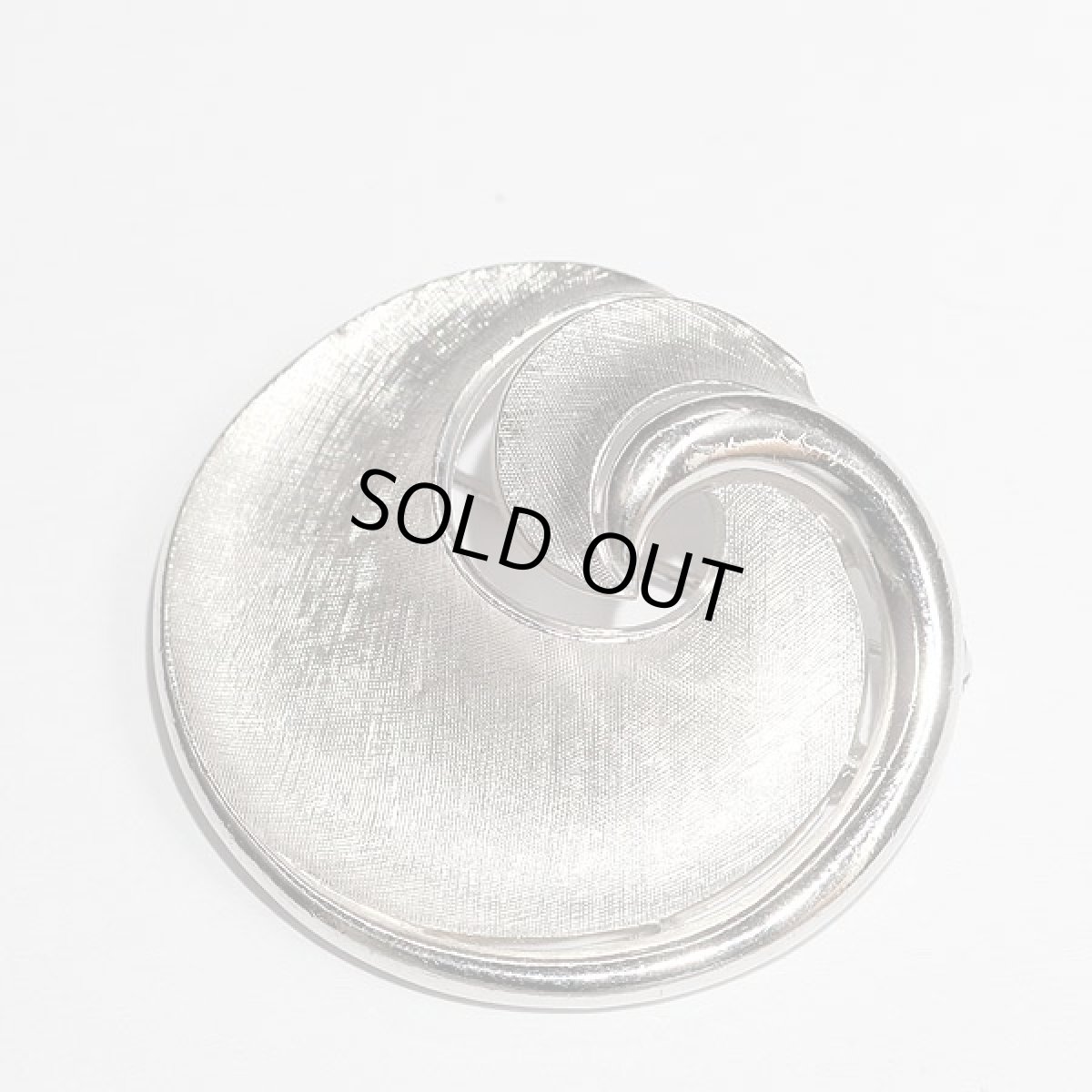 画像10: 〈TRIFARI〉トリファリ1960-70sシルバープレートのデザインブローチ (10)