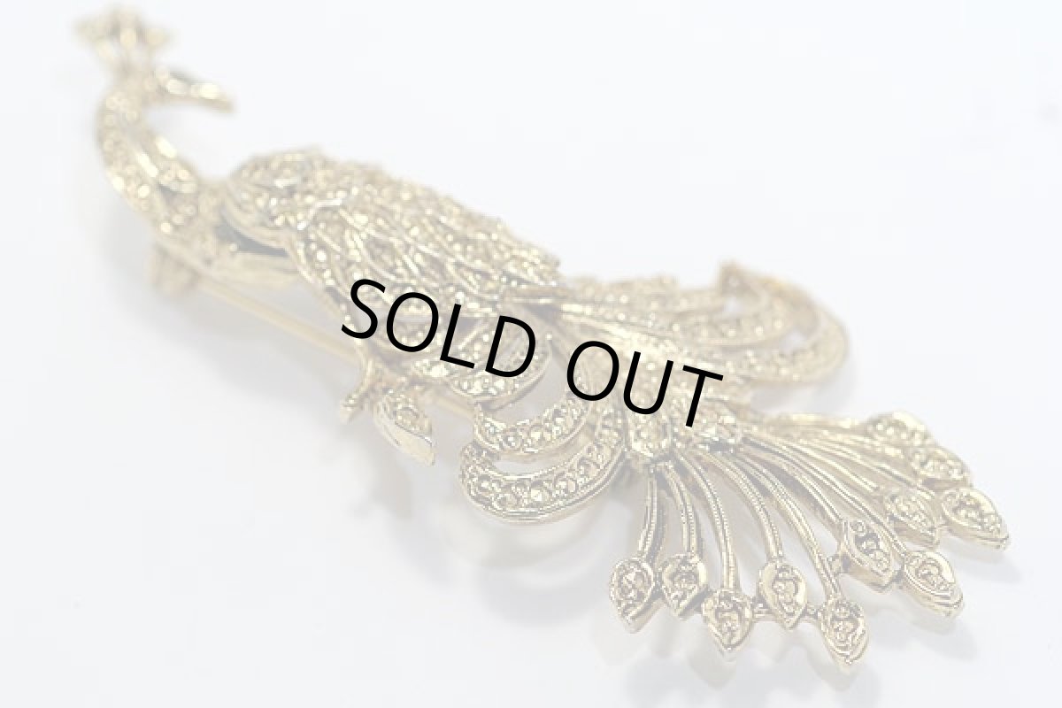 画像3: 英国1950-70ｓ華やかなクジャクのブローチ (3)