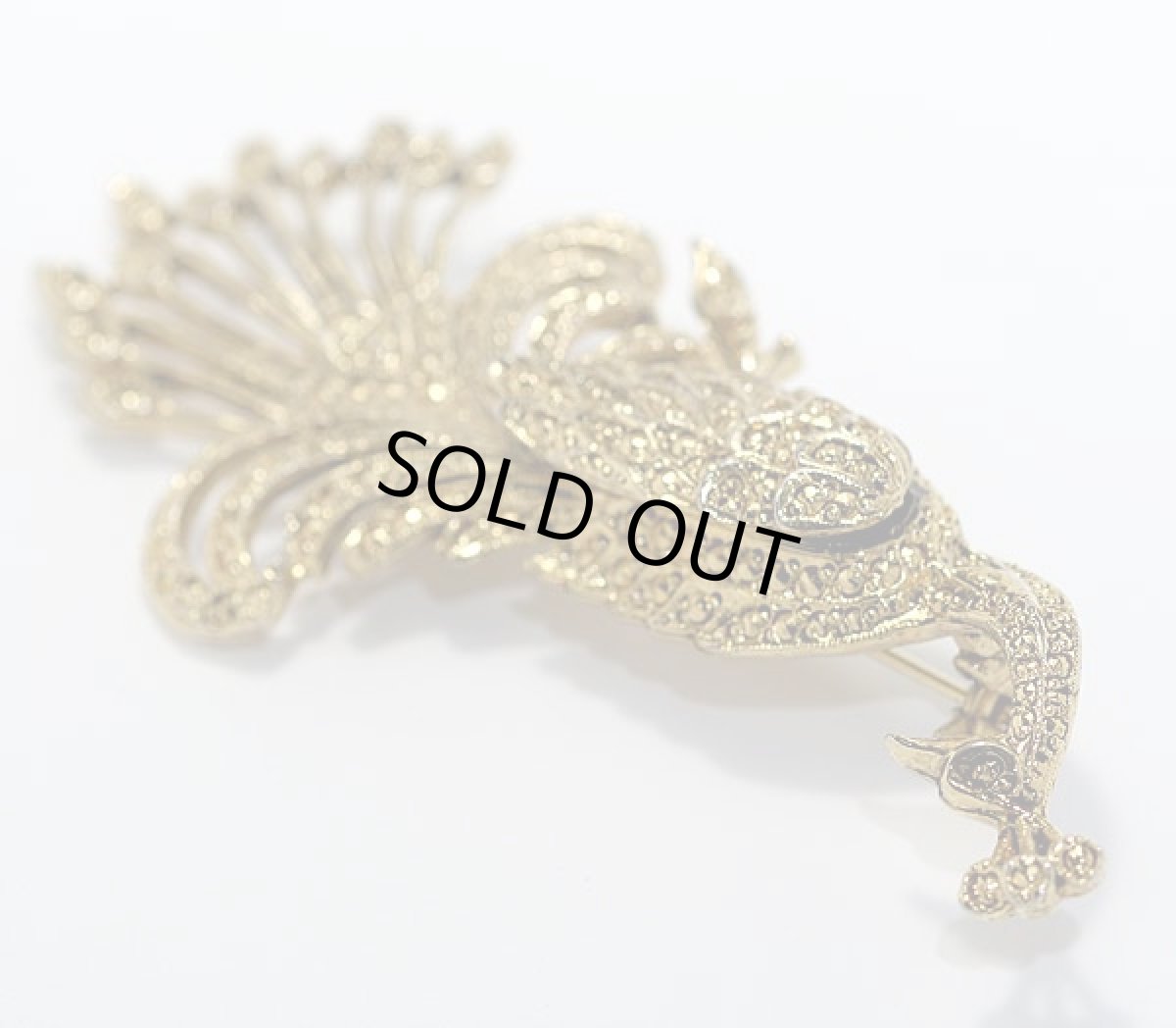 画像6: 英国1950-70ｓ華やかなクジャクのブローチ (6)