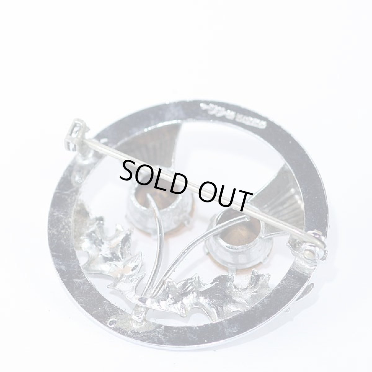 画像7: 〈MIZPAH〉1960sスコットランドの国家アザミブローチ (7)