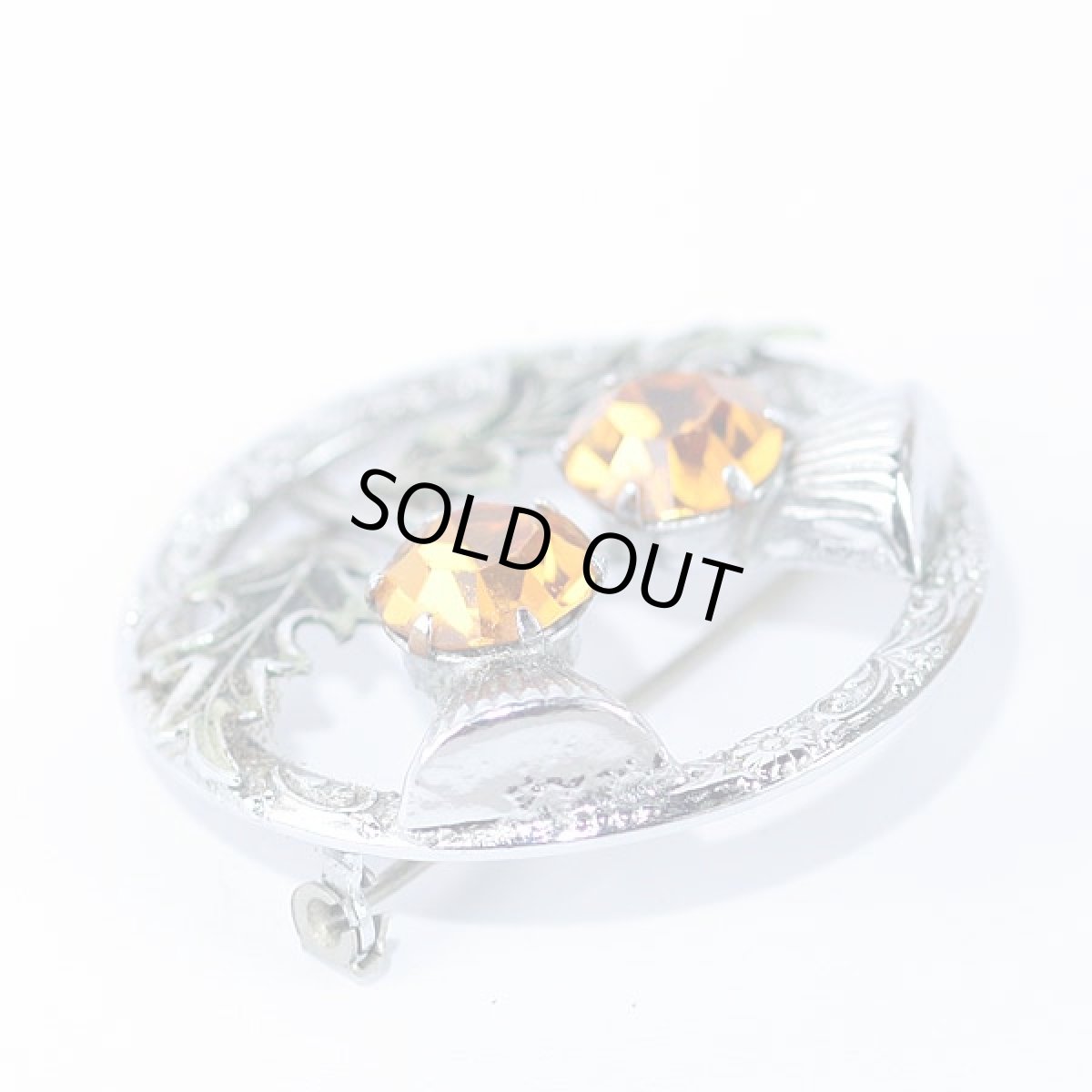 画像5: 〈MIZPAH〉1960sスコットランドの国家アザミブローチ (5)