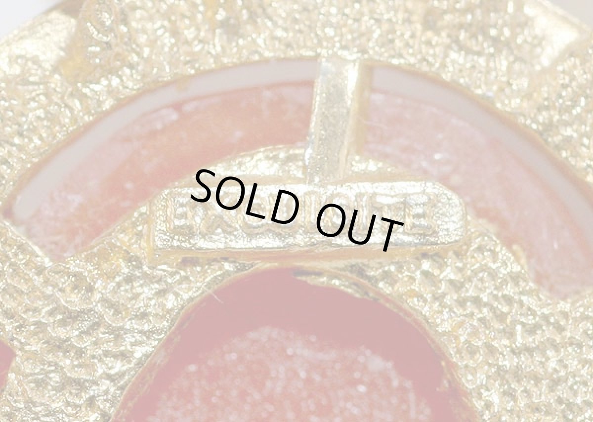 画像4: 〈Exquisite 〉英国1950年代 美しいコスチュームジュエリー カメオブローチ (4)