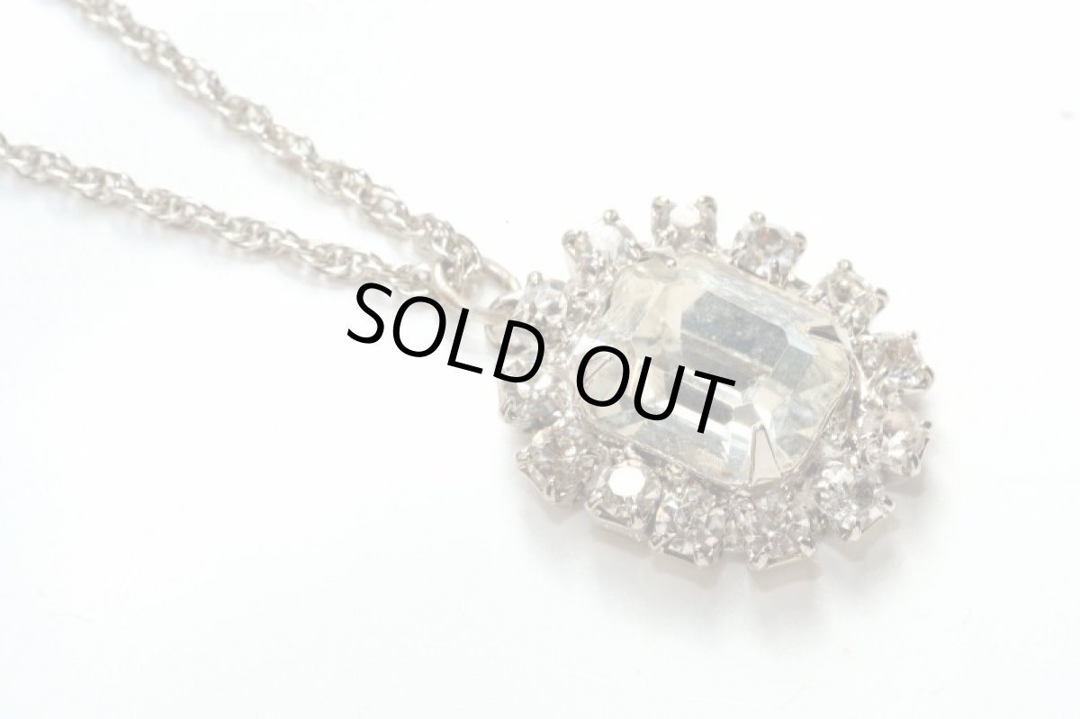 画像5: イギリス 1960-70s ラインストーンの輝くネックレス  (5)