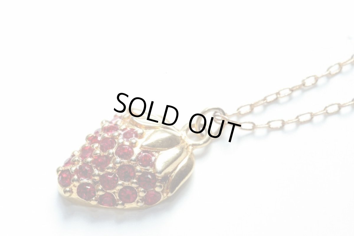 画像5: AVON 1960-70s イチゴの エイボン ペンダントネックレス (5)