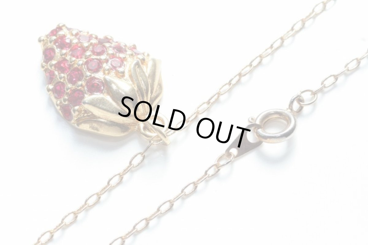 画像6: AVON 1960-70s イチゴの エイボン ペンダントネックレス (6)