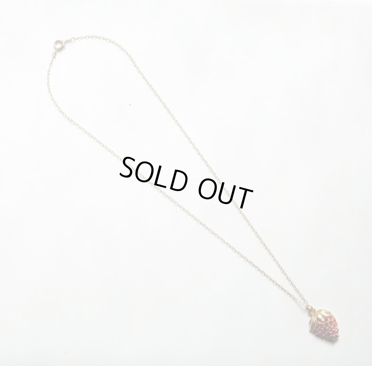 画像3: AVON 1960-70s イチゴの エイボン ペンダントネックレス (3)