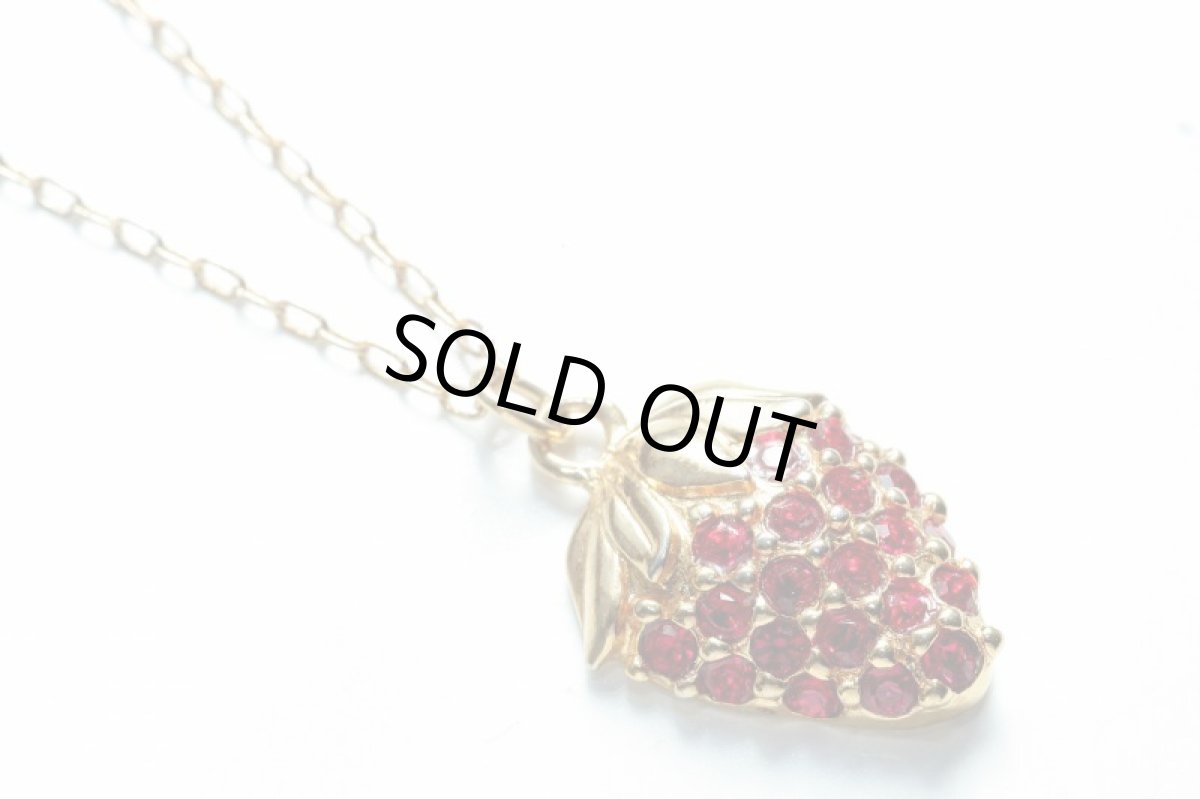 画像4: AVON 1960-70s イチゴの エイボン ペンダントネックレス (4)