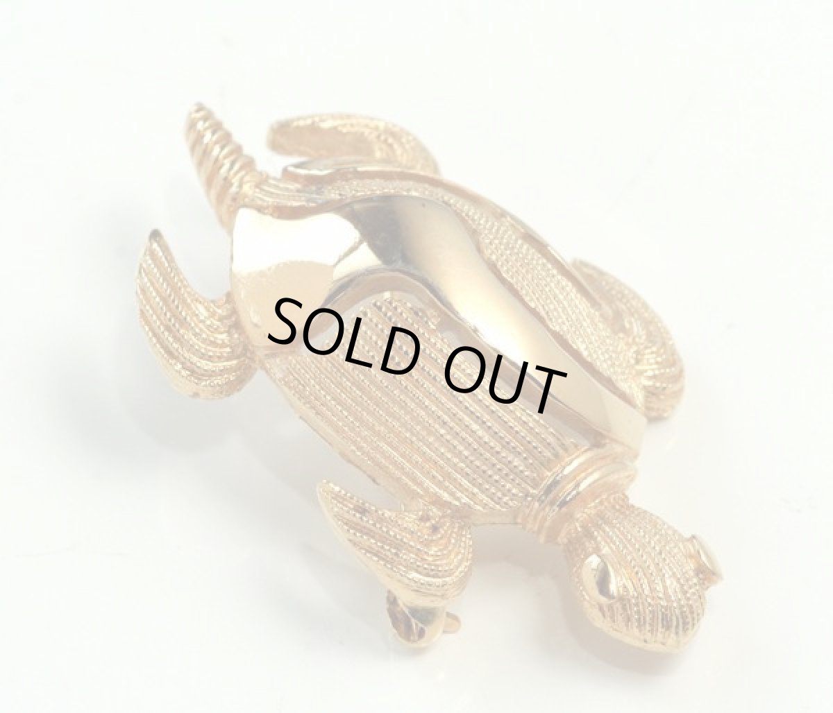 画像3: TRIFARIトリファリ1950年代 タートル(亀)ヴィンテージジュエリーブローチ (3)