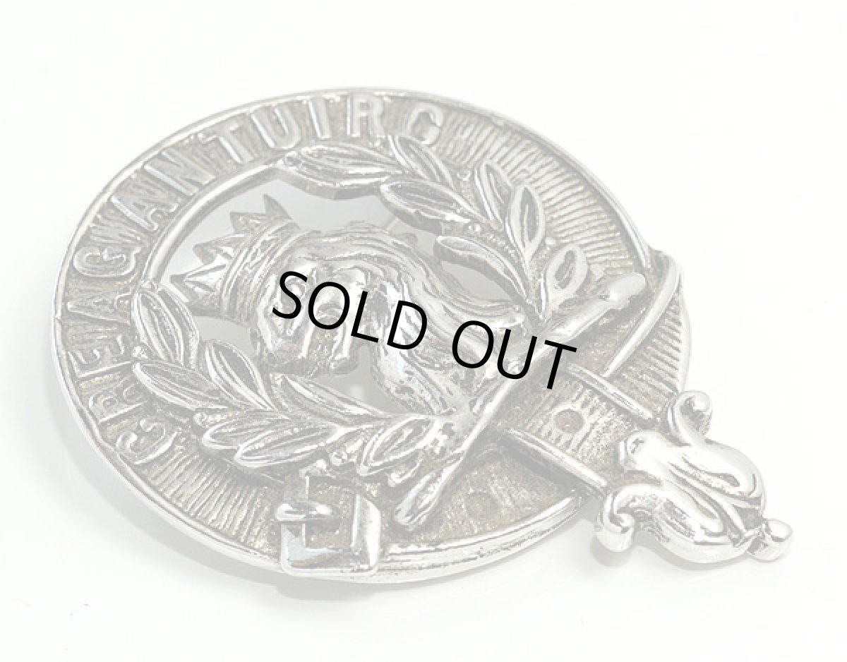 画像7: 1950-60s スコットランドの紋章ヴィンテージジュエリーブローチ (7)