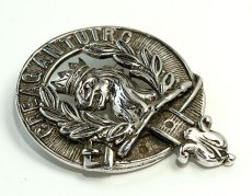 画像7: 1950-60s スコットランドの紋章ヴィンテージジュエリーブローチ (7)