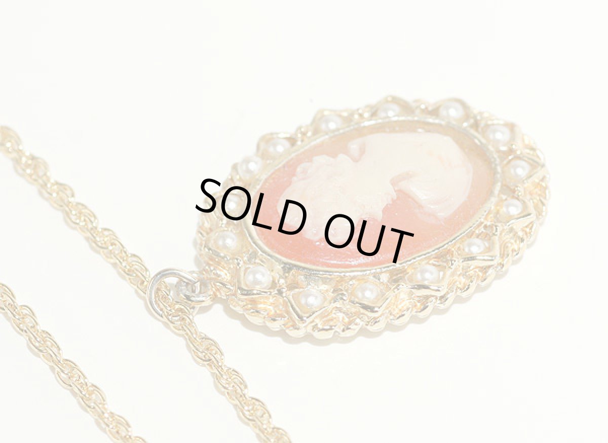 画像6: 1960-80's 美しいモールドカメオ　ヴィンテージネックレス  ジュエリー (6)