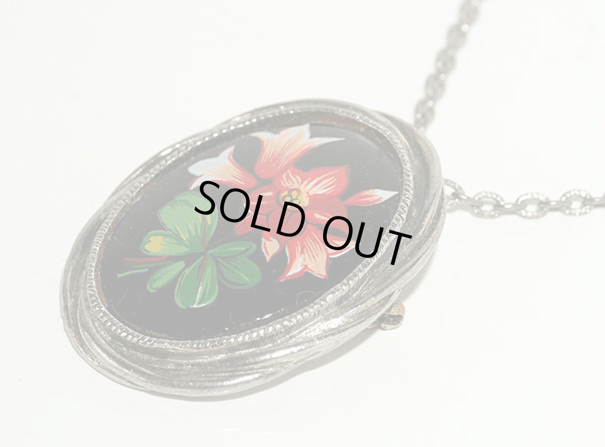 画像5: 1950-1970ｓ ハンドペイントの コスチュームジュエリー ネックレス (5)