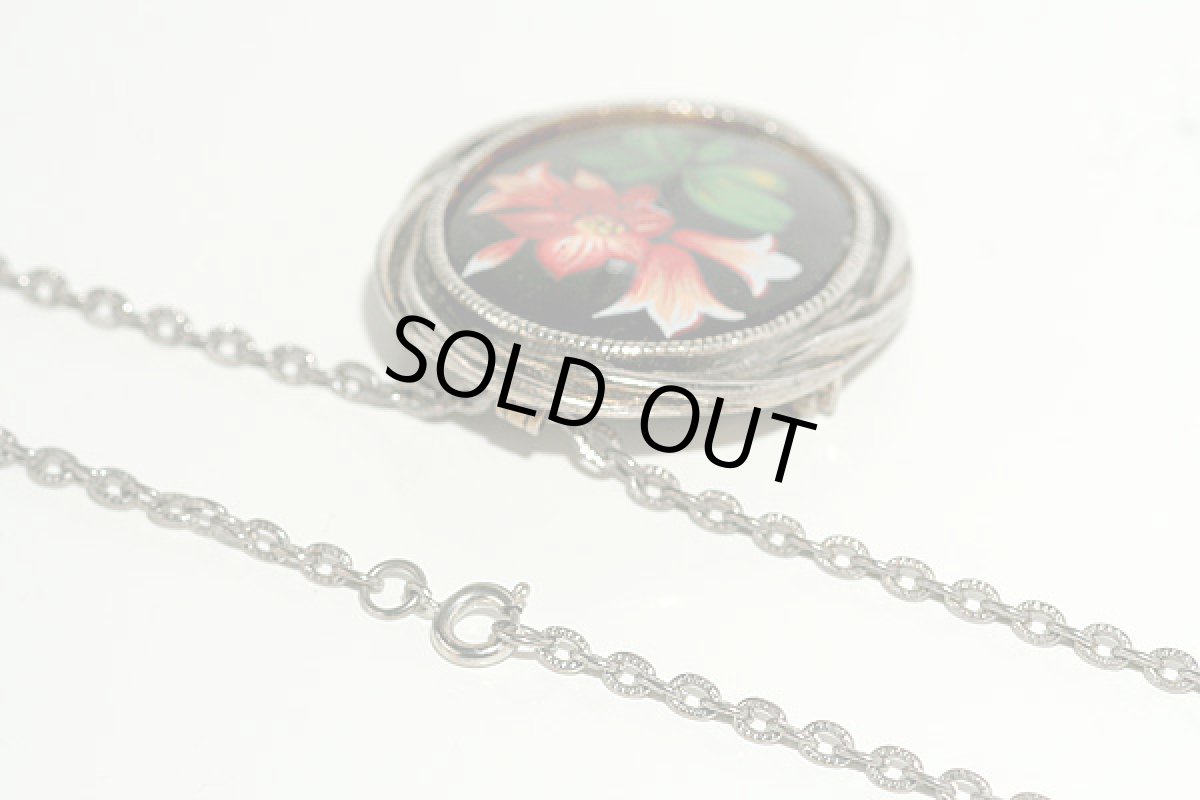 画像6: 1950-1970ｓ ハンドペイントの コスチュームジュエリー ネックレス (6)