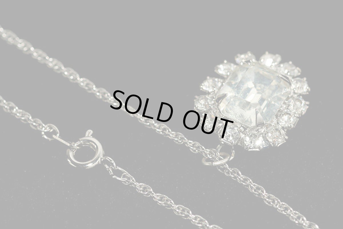 画像13: イギリス 1960-70s ラインストーンの輝くネックレス  (13)