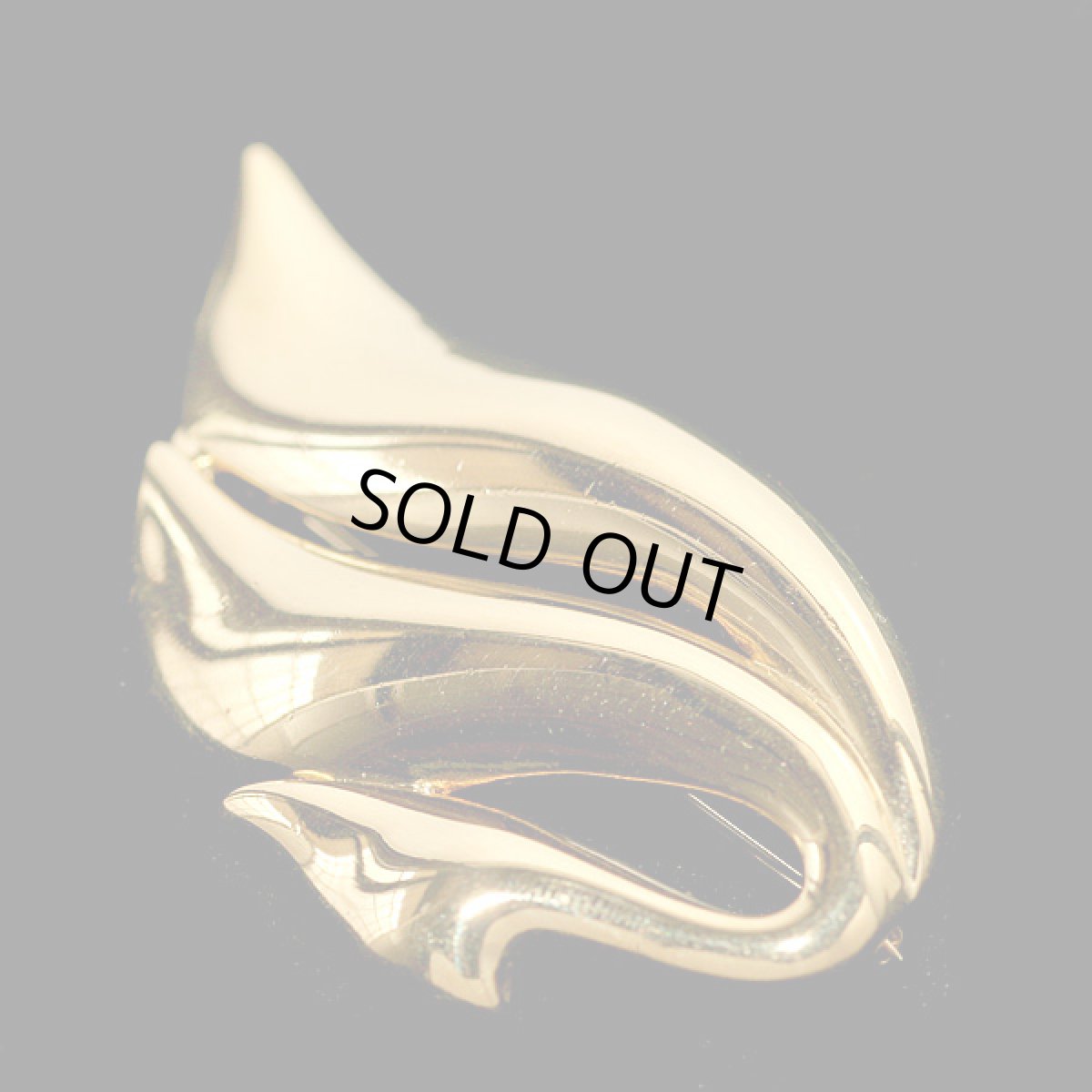 画像4: TRIFARI 1970年トリファリ ヴィンテージ コスチュームジュエリー ブローチ  (4)