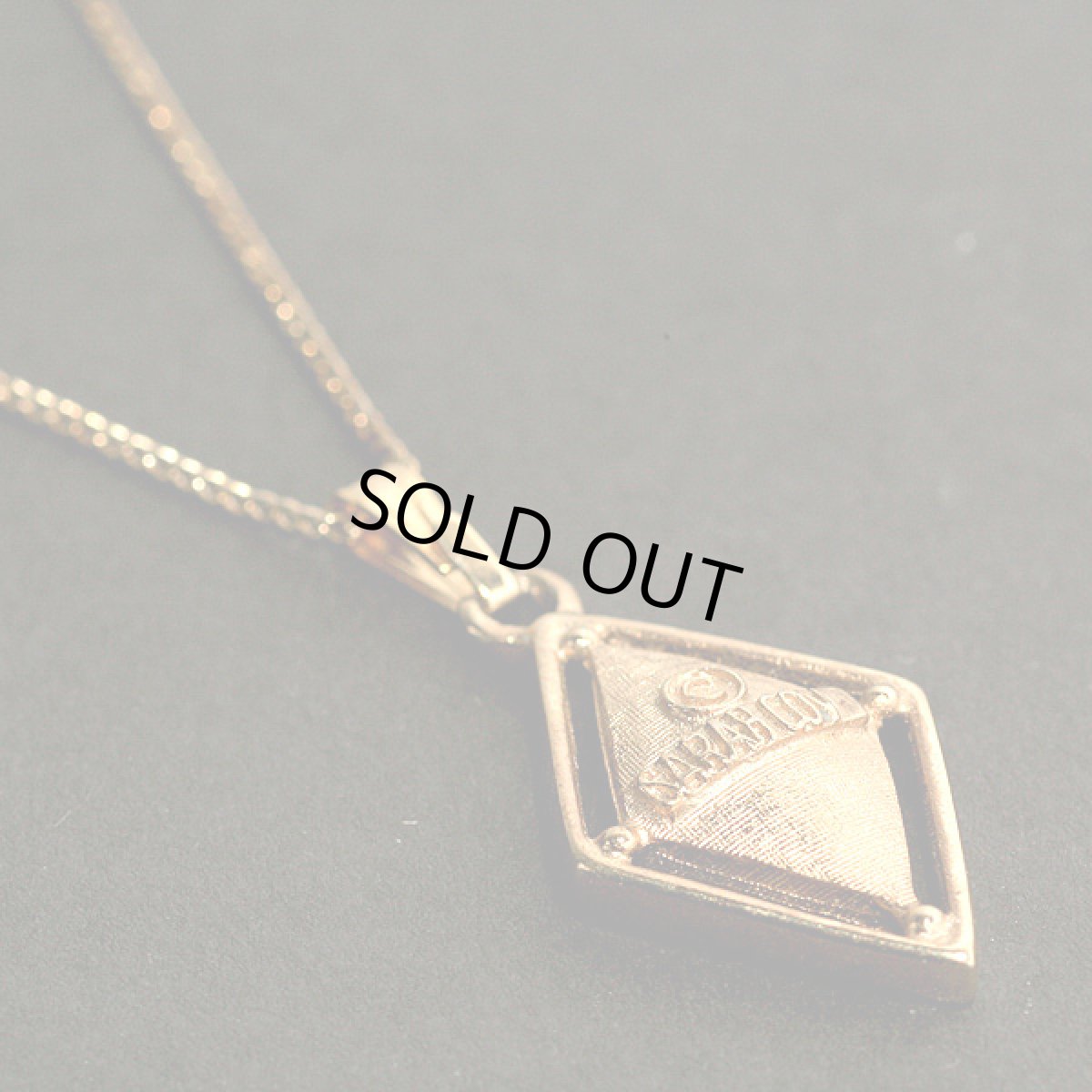 画像6: SARAH COV 1970sダイアデザイン ヴィンテージネックレス  ペンダント (6)