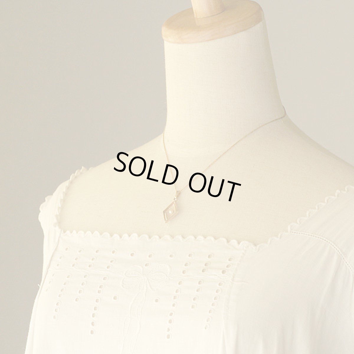 画像8: SARAH COV 1970sダイアデザイン ヴィンテージネックレス  ペンダント (8)