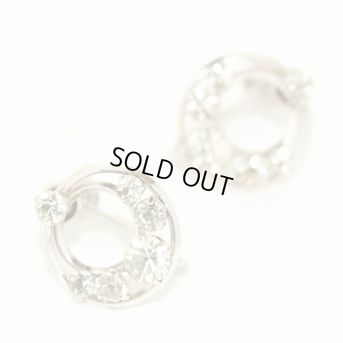 画像6: KRAMER クレイマー 1980's  ヴィンテージコスチュームジュエリー イヤリング (6)