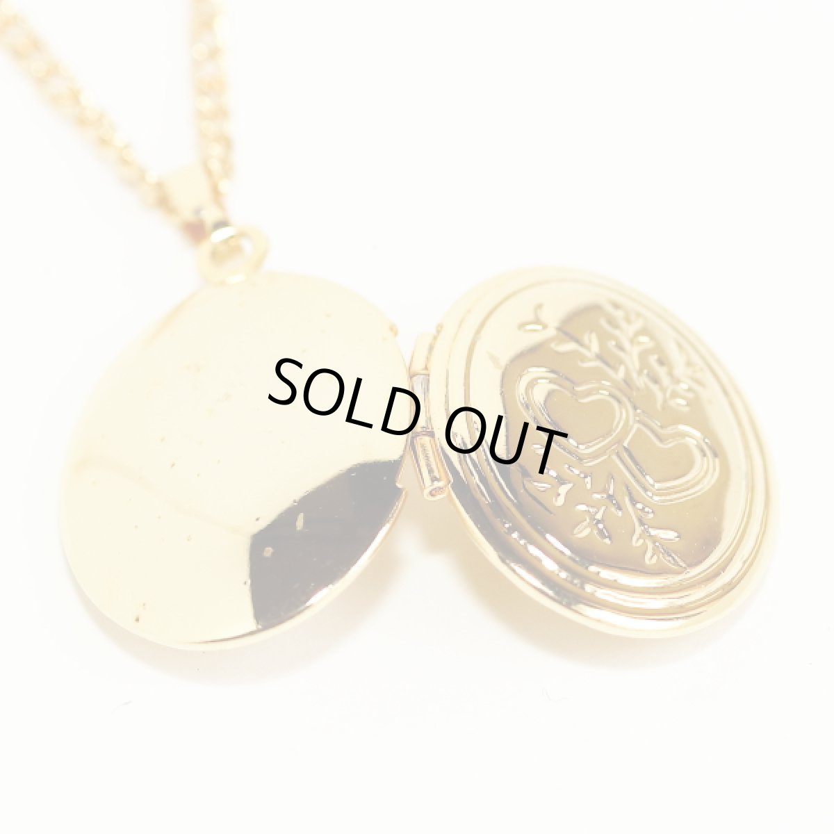 画像4: 1970s ハートのロケットペンダント ヴィンテージアクセサリー (4)