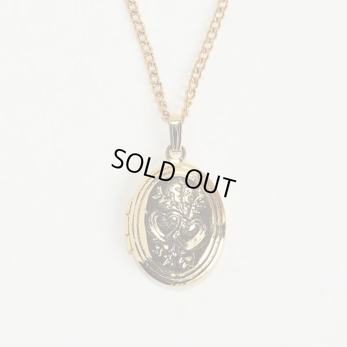 画像2: 1970s ハートのロケットペンダント ヴィンテージアクセサリー (2)