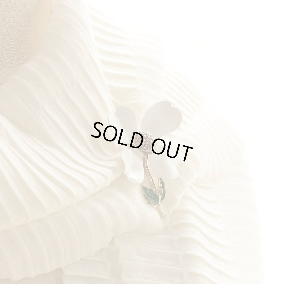 画像7: 一輪の花を日常に添えて SARAH COV サラコベントリー ブローチ 1970s  (7)