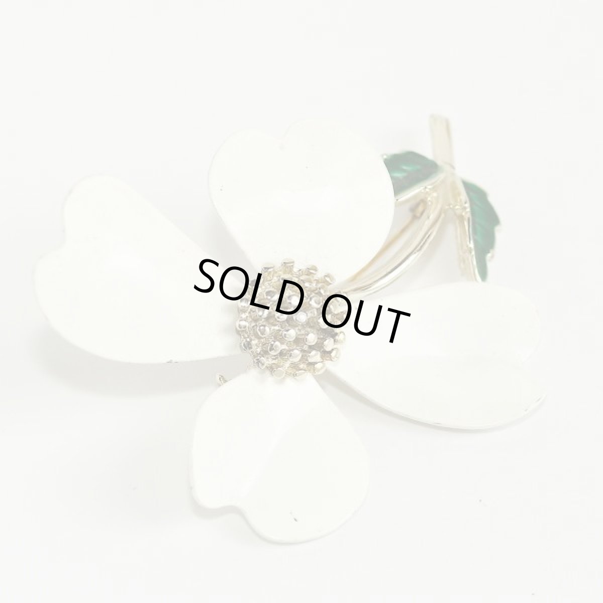 画像2: 一輪の花を日常に添えて SARAH COV サラコベントリー ブローチ 1970s  (2)