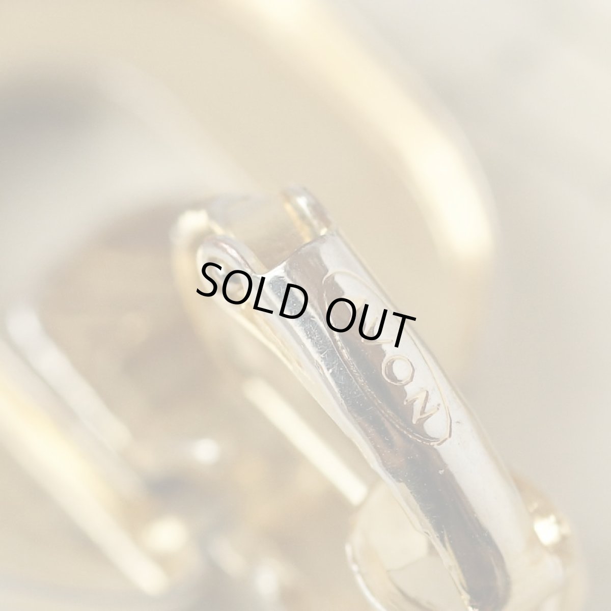 画像6: AVON  エイボン ゆらゆら揺れる ゴールドプレート イヤリング クリップ式 (6)