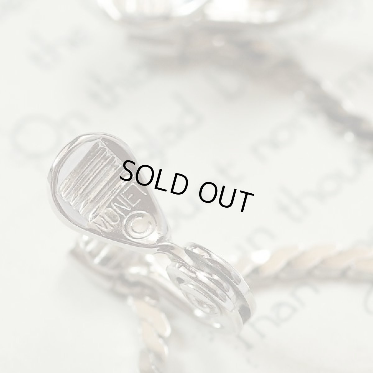 画像5: MONET モネ 刻印1960-70年代 輪リングの揺れるイヤリング クリップ式 (5)