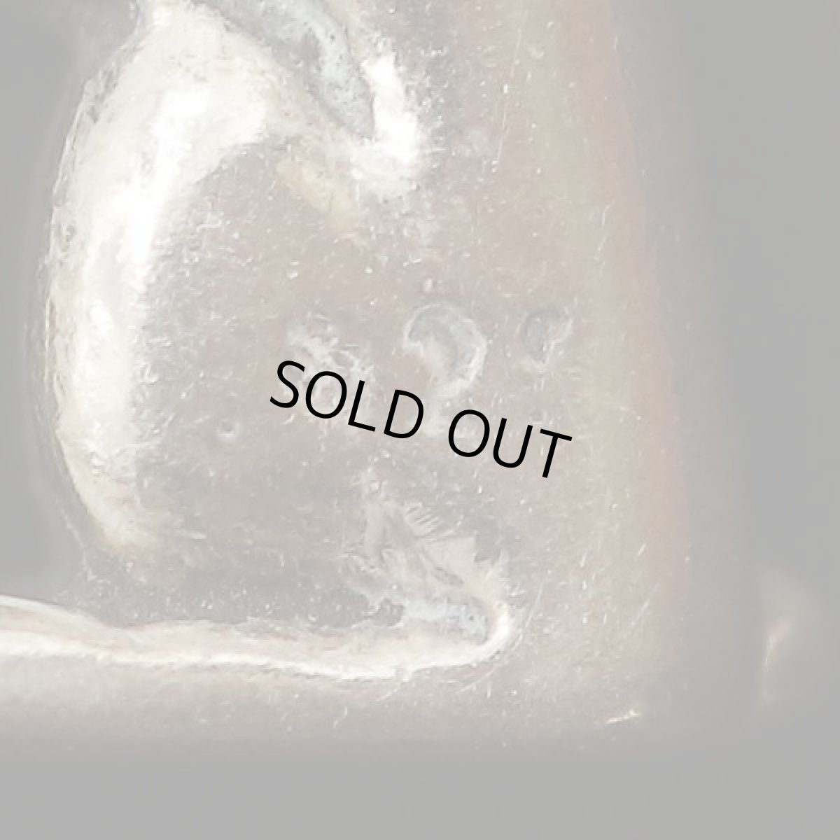 画像6: 英国 刻印 925 凛とした姿猫 ラッキーキャット ヴィンテージ シルバーチャーム  ペンダントトップ (6)