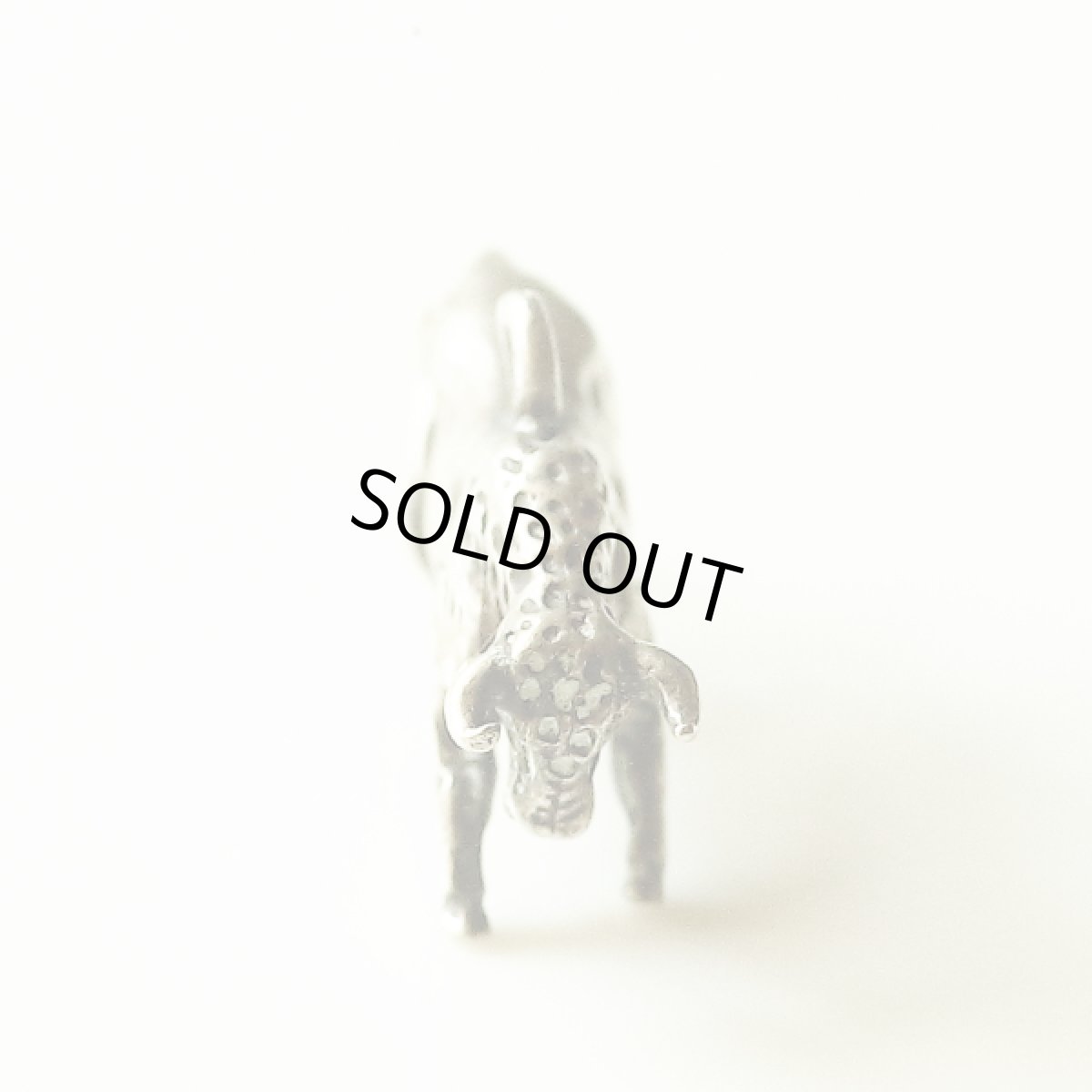 画像3: 英国 シルバー 牡牛 ラッキーアイテム アンティークチャーム ペンダントトップ (3)