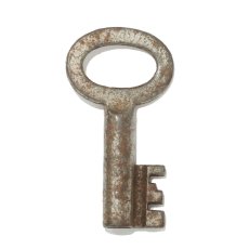 画像3: ドイツ アンティーク/ヴィンテージ ミニキー 古い鍵 約 長さ4.1cm (3)