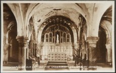 画像1: イギリス アンティークポストカード カンタベリー大聖堂 地下墓所 (1)