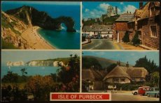 画像1: イギリス  消印1981 アンティークポストカード パーベック半島 (1)