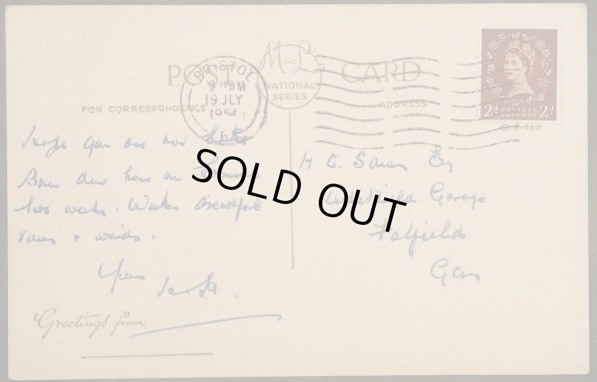 画像2: イギリス 消印あり アンティークポストカード セント・マイケルズ・マウント (2)