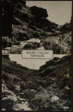 画像1: イギリス 消印あり アンティークポストカード ROCKY VALLEY TINTAGEL ロッキー・バレー (1)