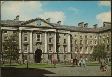 画像1: イギリス 消印1970アンティークポストカード TRINITY COLLEGE DUBLIN ダブリン大学 (1)