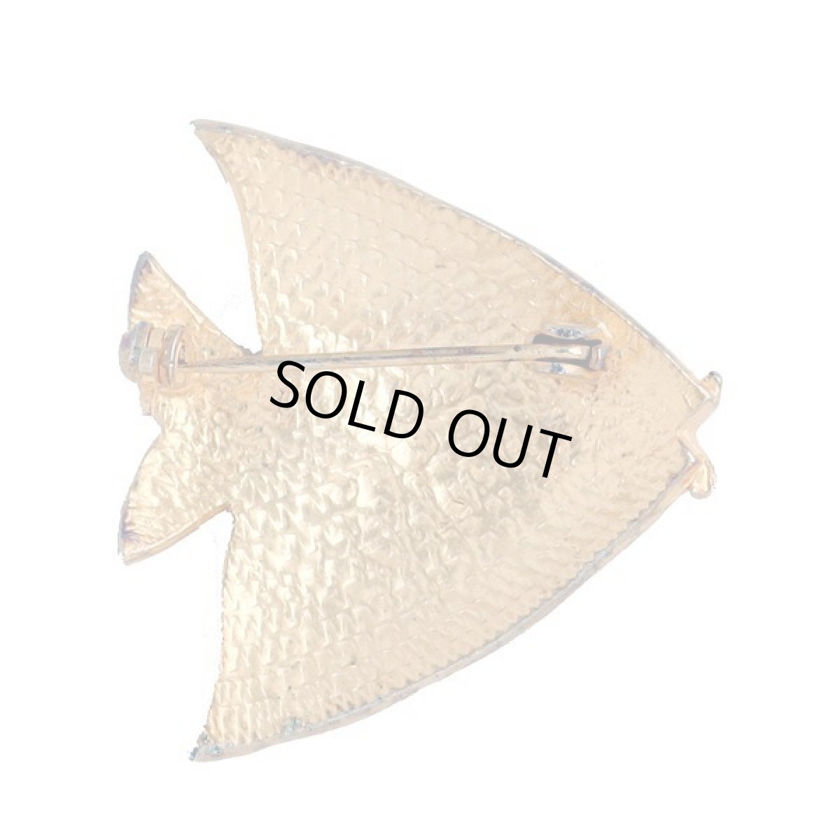 画像2: イギリス ヴィンテージジュエリー フィッシュ ブローチ (2)